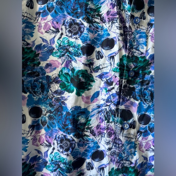 Robert Graham - Cedar Falls Skull-Print Shirt - Picture 5 of 6